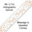 Happy Birthday Banner Sparkling White & Rose Gold