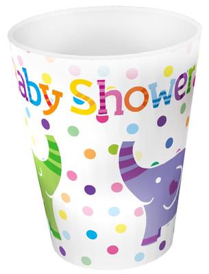 Baby Shower Elephants 9oz/266ml Cups 8pcs