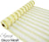Deco Mesh Metallic Gold & Ivory Stripe 53cm x 9.1m