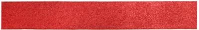 Sparkle Wired Edge Ribbon 63mm x 9.1m Red