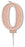 Sparkling Fizz Candle 7.5cm Rose Gold - 0