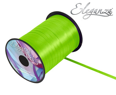 5mm x 500yds  Curling Ribbon - Lime