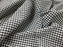 Gingham 1/8" Check Polycotton Fabric x 112cm - Black