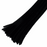 30 x Chenille Pipe Cleaners  30cm x 6mm - Black