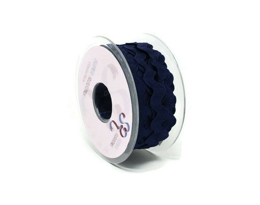 Ric Rac Ribbon Reel - 13mm x 20m - Black