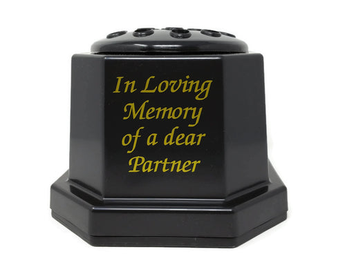 In Loving Memory Black Memorial Pot - Partner