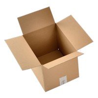 Single Wall Cardboard Box Size - 10" x 8" x 8"