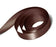 10mm x 20m Double Faced Chocolate Brown Satin Ribbon