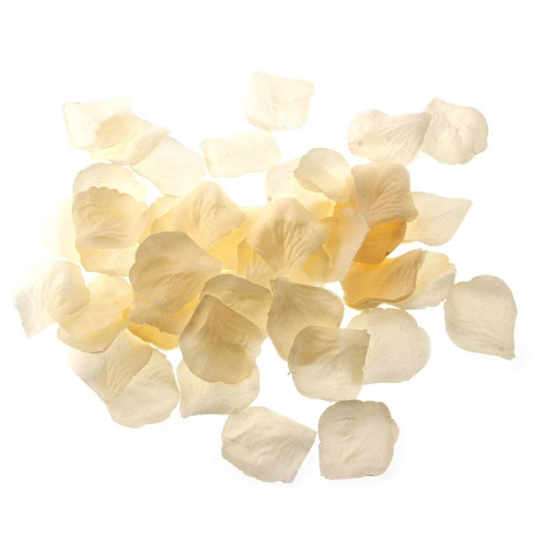 Bulk Rose Petals Cream/Ivory 1000 pcs per pk — Artificial Floral