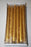 250 mm x 23 mm Tapered Candles box of 12 - Gold Metallic 