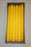 250 mm x 23 mm Tapered Candles Box of 12 -Yellow