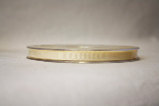 6mm x 20m Grosgrain Ribbon-Cream