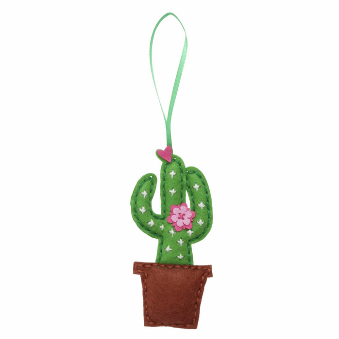 Make Your Own Hanging Felt Cactus Kit