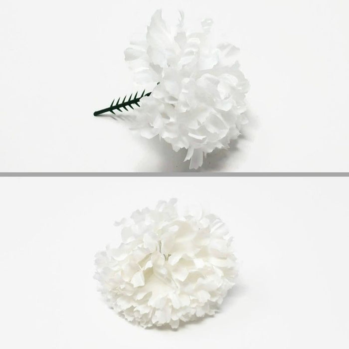 144 Carnation Picks - White