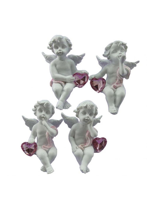  Cherub Figurine -'Kiss from the Heart'  - One Selected At Random