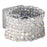 Classic Clear Iridescent Corsage Bracelet