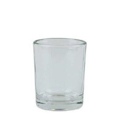 Clear Glass Cylinder Votive x H6.5cm