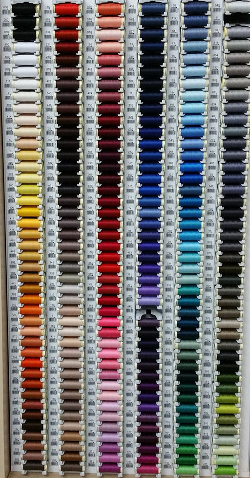 Gutermann Sew All Thread 100% Polyester x 100m - Black, Grey and Neutral Shades