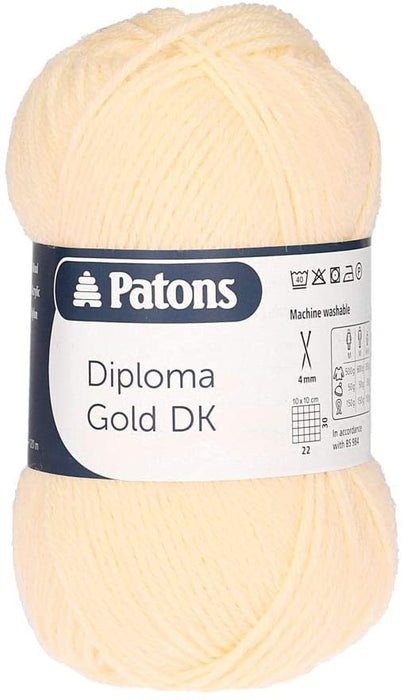 Diploma Gold DK Wool x 50g - Cream