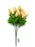 5 Stem Crocus & Blossom Bush x 34cm - White Peach & Ivory