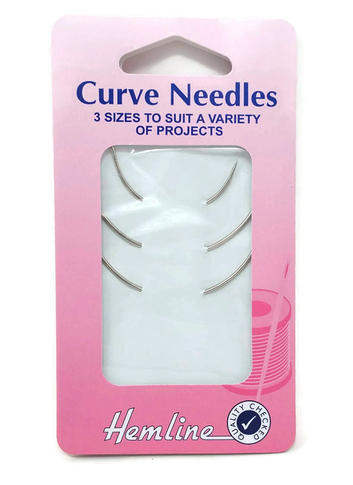 Hand Sewing Curve Needles - 3 Sizes