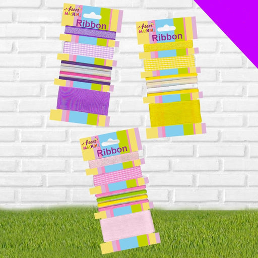 1 Card of Easter Ribbon - Colour at Random