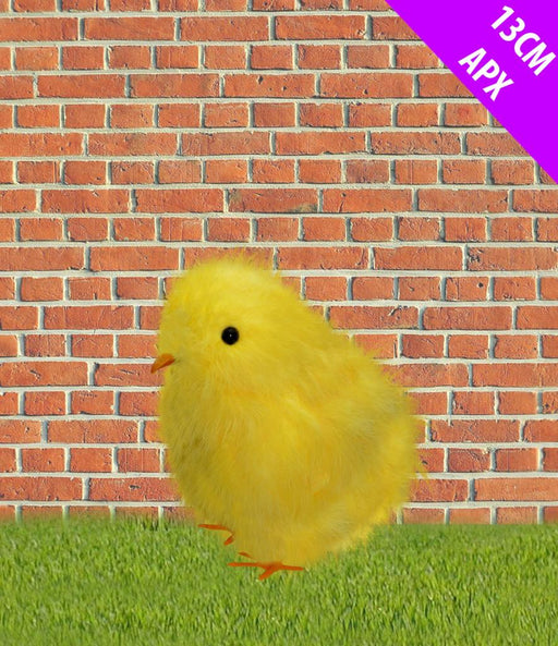 13cm Yellow Fluffy Easter Chick