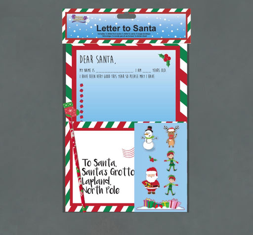 Letter to Santa Writing Kit