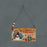 Snowman Merry Christmas Wooden Hanging Sign 10 x 18cm