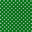 4mm Polka Dot Polycotton Fabric x 112cm - Emerald
