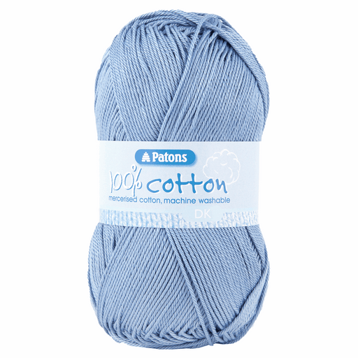 100% Cotton Yarn - Double Knitting x 100g - Denim Blue