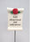 Red Rose Scroll Stick - Nan