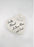 Small Diamante Butterfly Heart - Mum & Dad