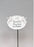 White and Silver Twin Cherub Oval Plaque Stick - Son
