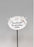 White and Silver Twin Cherub Oval Plaque Stick - Grandad