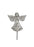 Silver Guardian Angel Stick - Nan