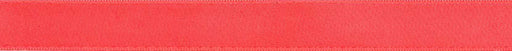 3mm x 50m Double Faced Satin Ribbon Roll - Coral