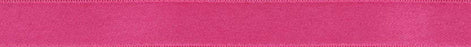 3mm x 50m Double Faced Cerise Pink Satin Ribbon