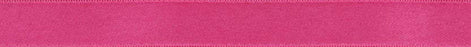 3mm x 50m Double Faced Cerise Pink Satin Ribbon