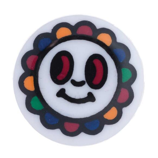 13mm-Pack of 5, Bold Smiley Face Buttons