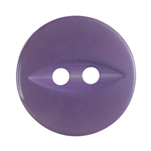 16mm-Pack of 5, Lilac Fisheye Buttons