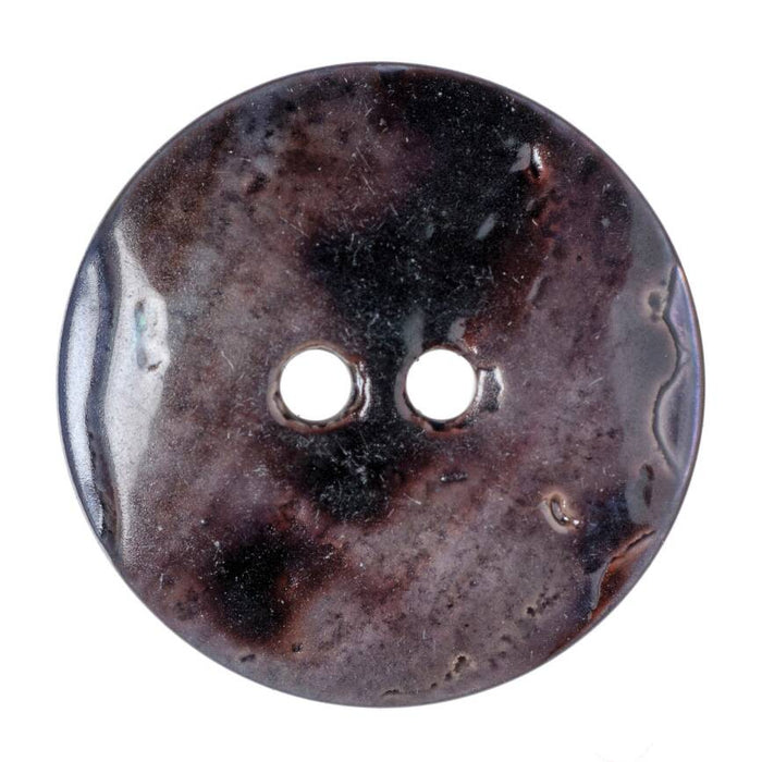 22mm-Pack of 2, Sky Blue Mother of Pearl Buttons