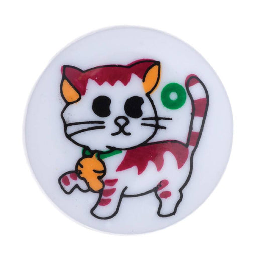 15mm-Pack of 4, Cat Buttons