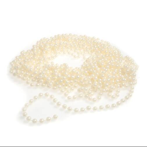 8mm x 10m Cream Pearl Garland