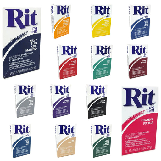 Rit Dye Powder x 31.9g for Fabric, Wood, Wicker and more