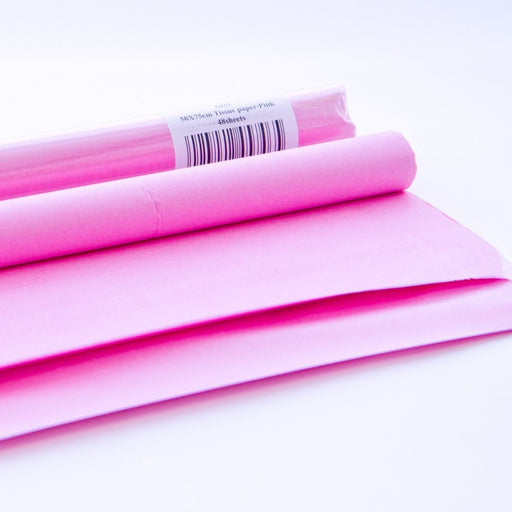 Roll of 48 Sheets of Tissue Paper - Pink