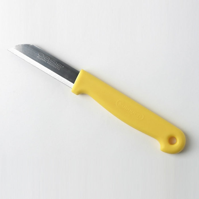Oasis Florist Knife, Yellow Handle — Artificial Floral Supplies