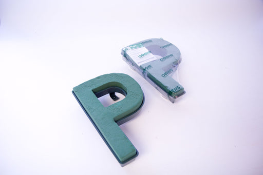 Oasis Floral Foam Letter with Clips "P"