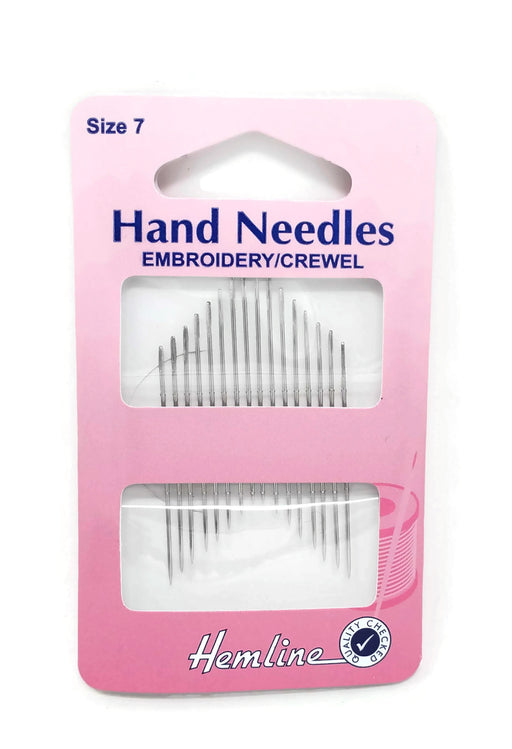 Hand Needles Embroidery/Crewel Size 7