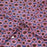 1 Metre Polycotton Pink Sunflower on Navy Background - 45" Width